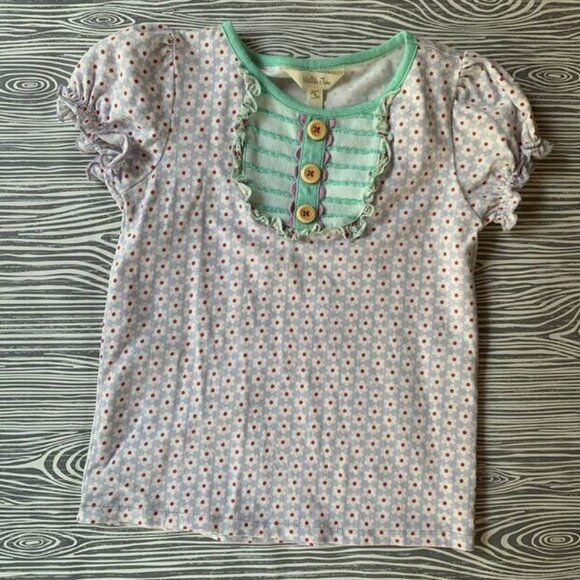 Matilda Jane Front Porch Top Size 6 VVGUC - Picture 1 of 6